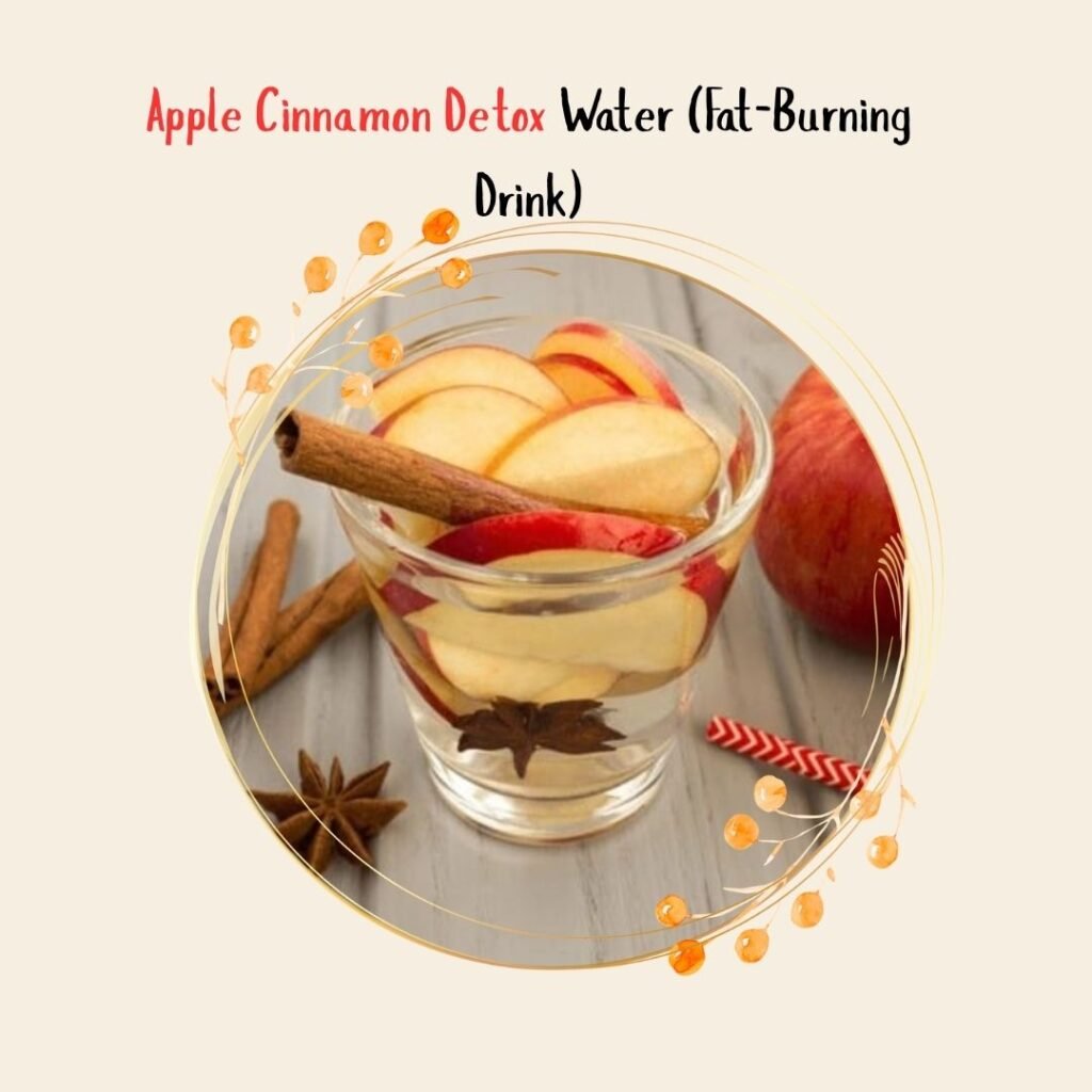 Apple Cinnamon Detox Water