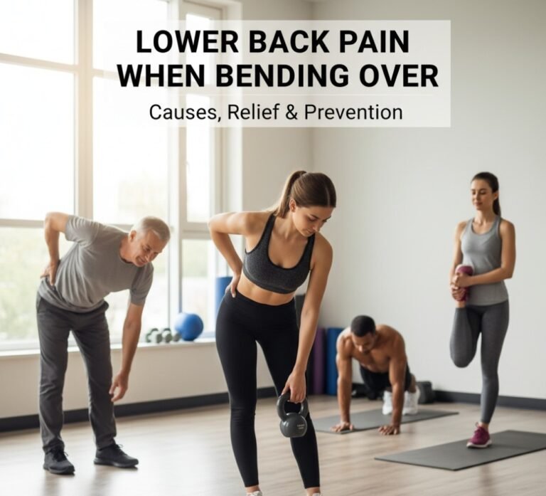 Lower Back Pain When Bending Over
