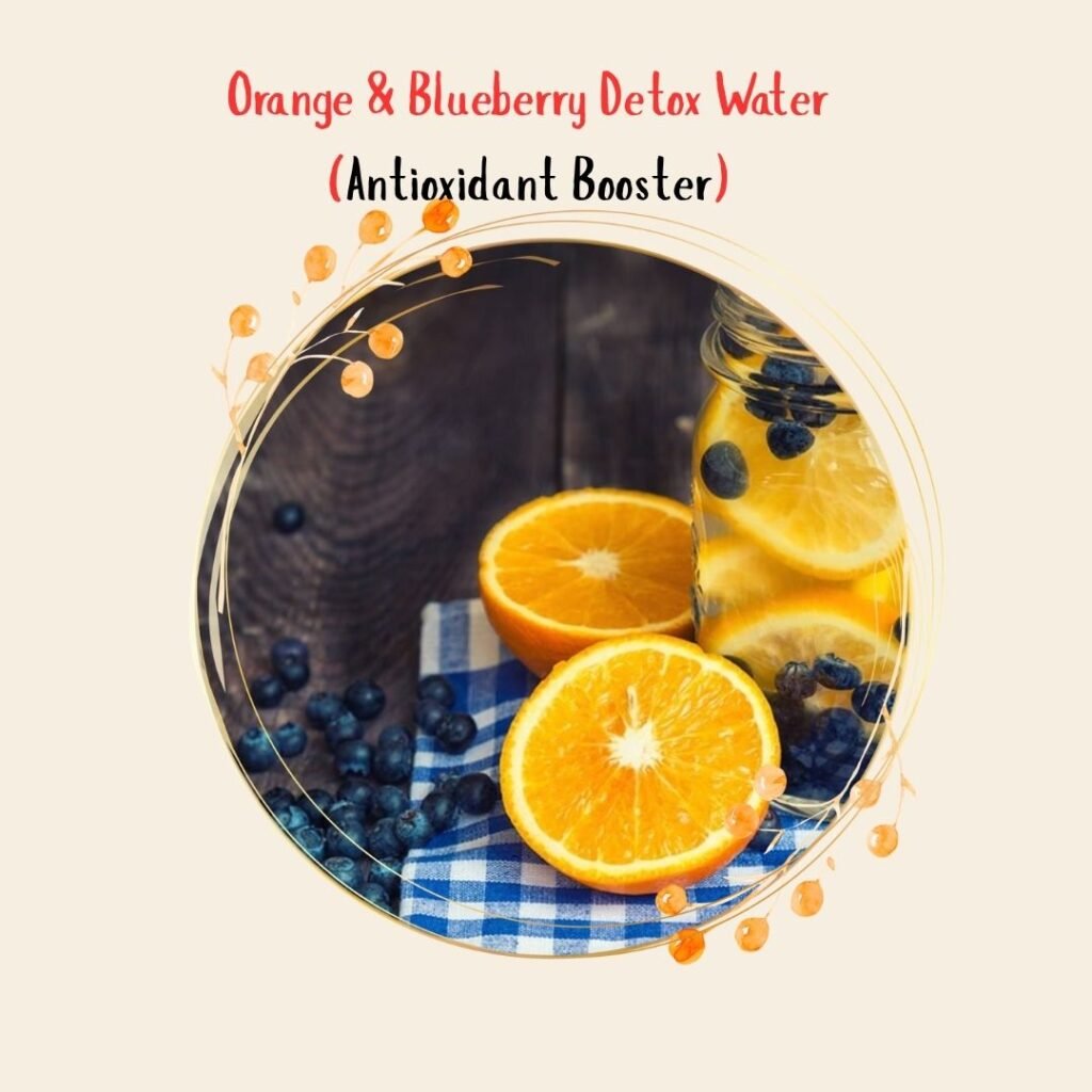 Orange & Blueberry Detox Water