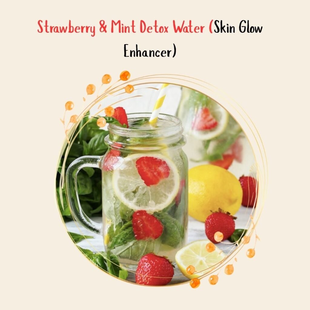 Strawberry & Mint Detox Water