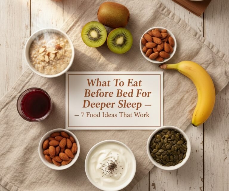 What To Eat Before Bed For Deeper Sleep